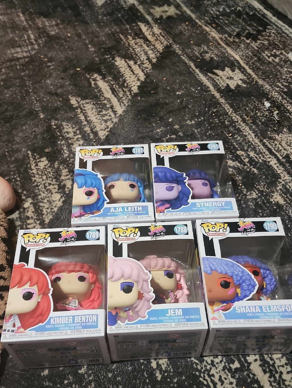 Funko Pop! JEM Collection – Blue, Pink, Purple, Red, Orange